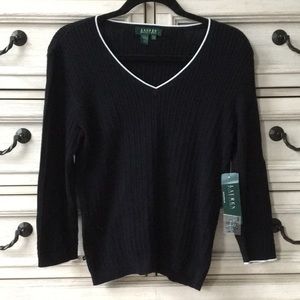 BRAND NEW Ralph Lauren Black Sweater